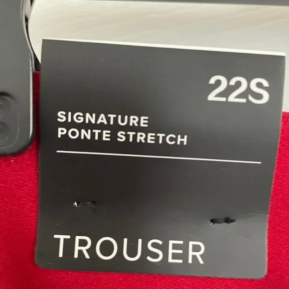 Studio by Torrid
Signature point stretch trousers 
new with tags 
size 22S red - Picture 5 of 5